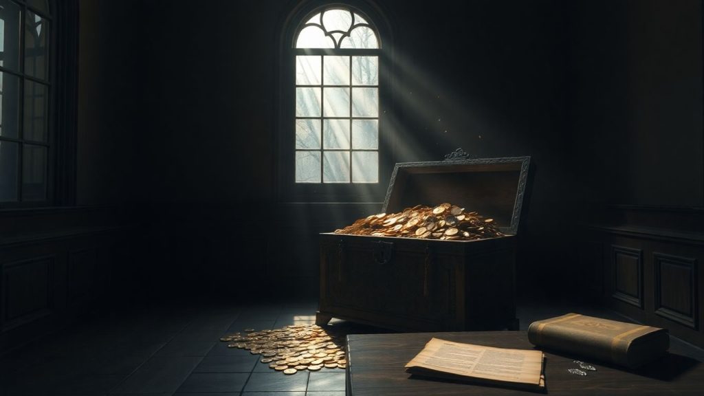 Aur și bijuterii într-o moștenire.