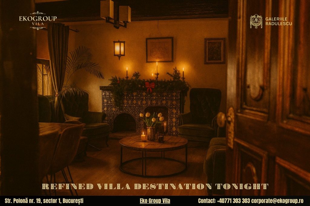 Destinații de Crăciun în București: O evadare elegantă în Crăciunul anilor ’30 la Eko Group Vila